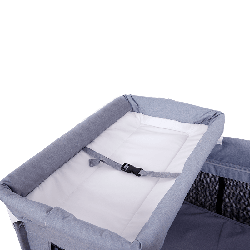H23-A7F10R2 Baby Play Bed With Butterfly Mosquito Net