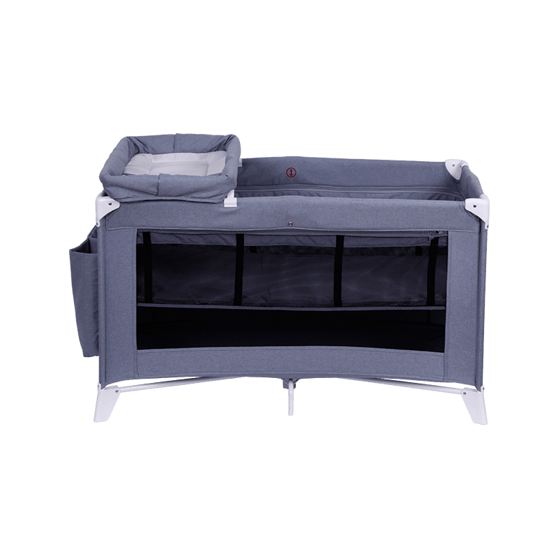 H23-A7F10R2 Baby Play Bed With Butterfly Mosquito Net