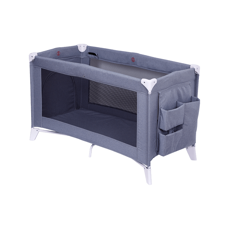 H23-A7F10R2 Baby Play Bed With Butterfly Mosquito Net