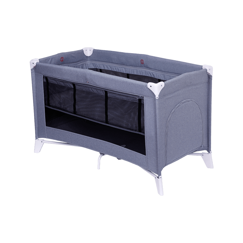 H23-A7F10R2 Baby Play Bed With Butterfly Mosquito Net