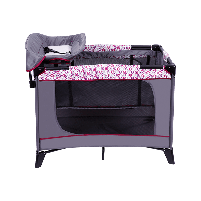 H243-2A13-1 Baby Play Bed With Detachable Second-tier Changing Table