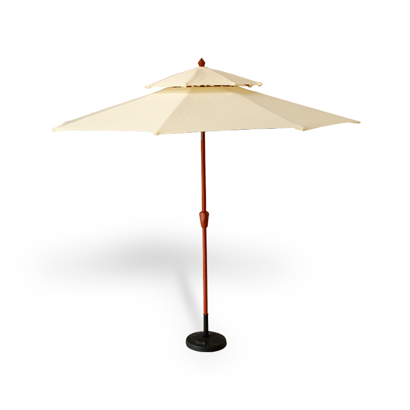 Outdoor umbrella Market Garden Parasol Patio Table Umbrella with Tilt and Crank