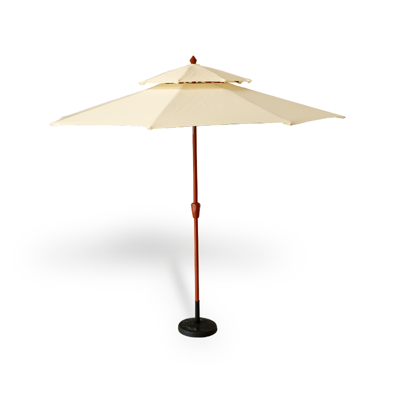 Outdoor umbrella Market Garden Parasol Patio Table Umbrella with Tilt and Crank